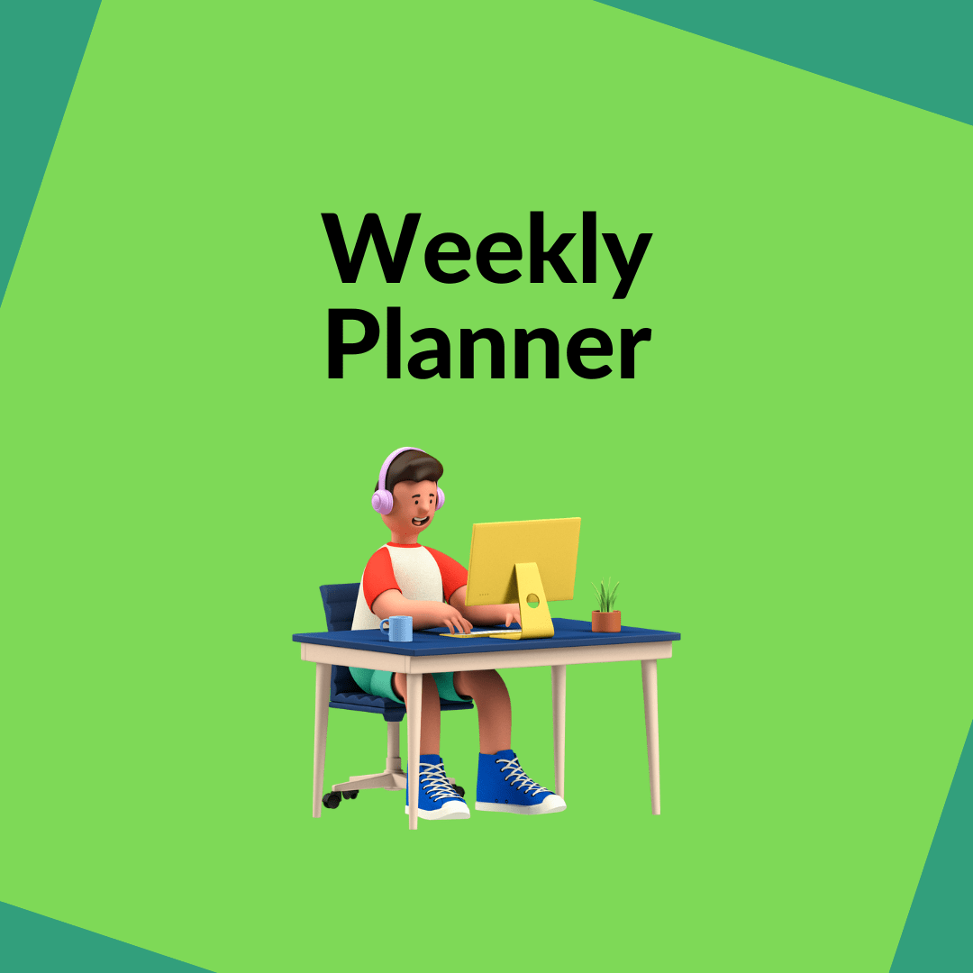 weekly planner featured image